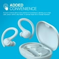 thumbnail image 4 of JLab GO AIr Sport, Sweatproof Wireless Ear Buds, True Wireless with Charging Case, Light Blue, 4 of 7