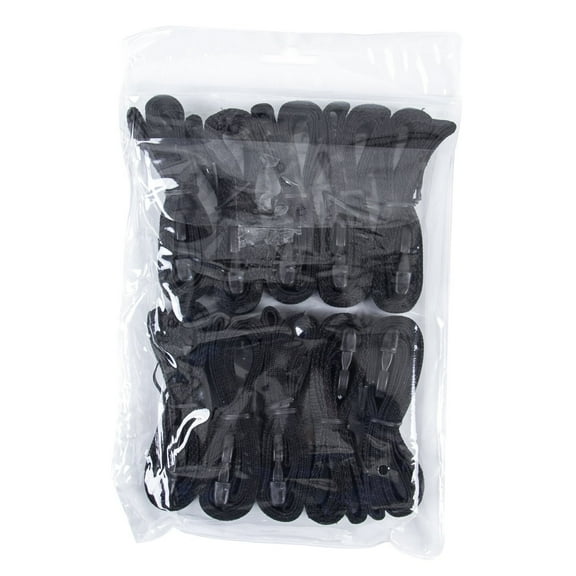 GOODSMANN Boat Cover Tie Down Kit, Durable Tie Down Straps, Tie Down and Trailering Straps 172cm Webbing Strap with a Male Buckle for 300D or 600D Boat Cover, 10 pcs 9921-0221-10