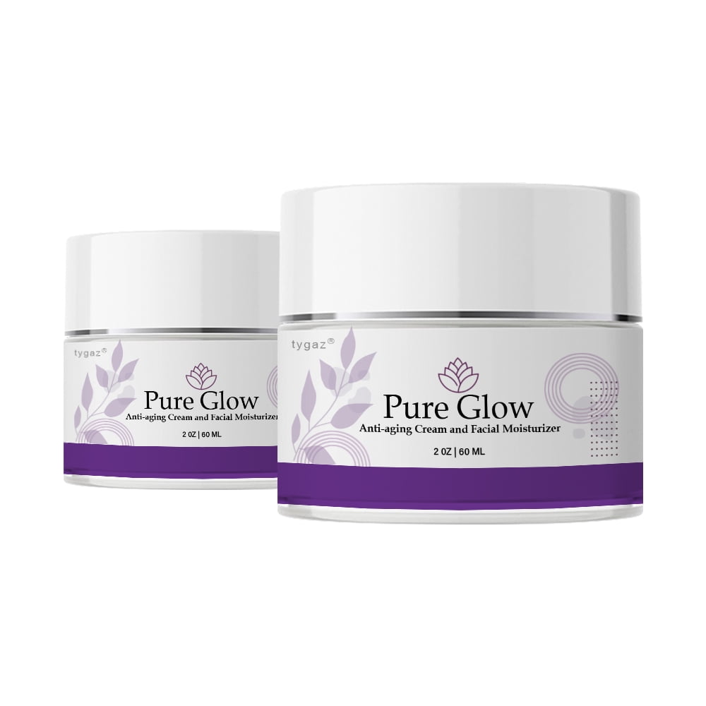Pure Glow Cream Pure Glow AntiAging Cream & Facial Moisturizer (2
