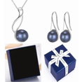 thumbnail image 3 of Conjunto De Joyas Con Perlas Negras Malubero Para novia, 3 of 3