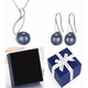 thumbnail image 3 of Conjunto De Joyas Con Perlas Negras Malubero Para novia, 3 of 3