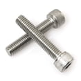 thumbnail image 2 of RLECS 10 tornillos hexagonales con cabeza hueca hexagonal, tornillos Allen M8 x 40 A2-70 de acero inoxidable DIN912, 2 of 5
