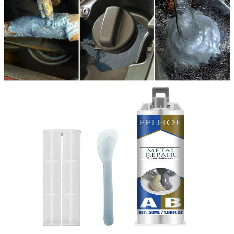 2pcs, Metal Glue, Casting Metal Repair Glue (A+B), High Temperature Heat  Resistant Glue For Metal, AB-Metal Adhesive & Liquid Weld For Metal In Lieu  O