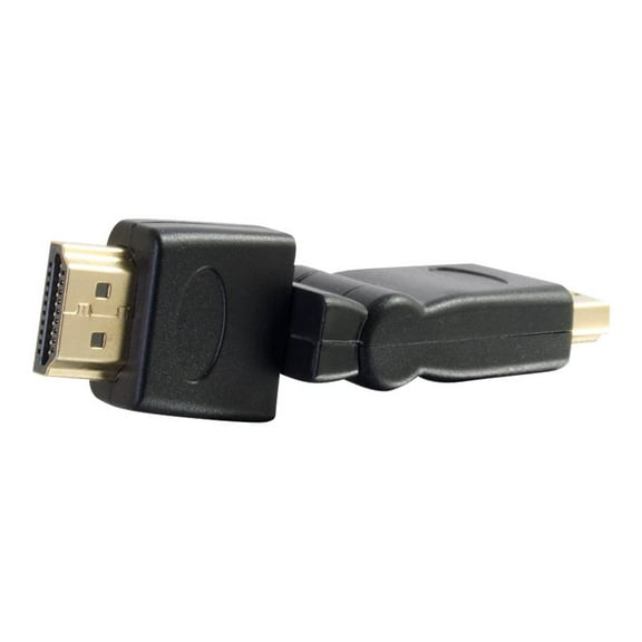 C2G 360° Rotating HDMI Male to Female Adapter - HDMI adapter - HDMI