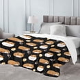 thumbnail image 4 of Yibo Hamster Blanket Flannel Soft and Comfortable Anti-static Bed Sofa Blanket, 4 of 7