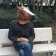 thumbnail image 5 of Máscara de cabeza de caballo, disfraz de fiesta, divertido y divertido, máscara de cabeza de caballo de Halloween, tocado Lnu Ma Jun, 5 of 5