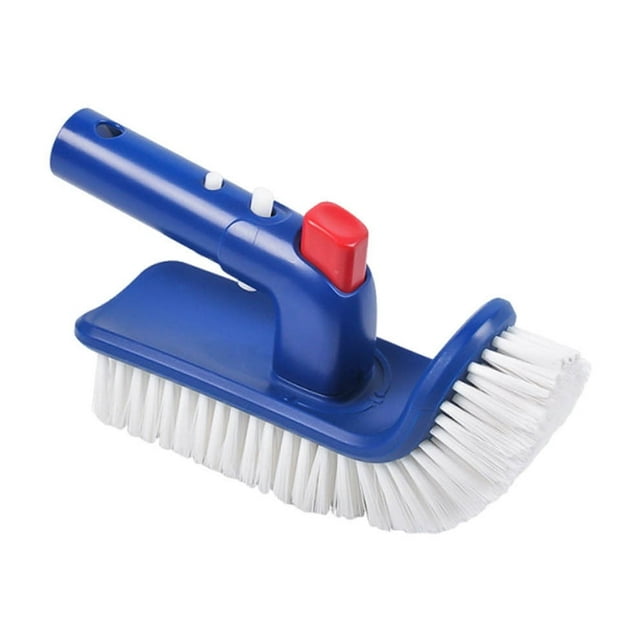 Step by Step,Swimming Pool Cleaning Brush Pool Step Brush 180 Degree Rotating Handle Cleaning Angle Brush,Pool Steps for Inground Pools,Swimming Pool Slides for Inground Pools