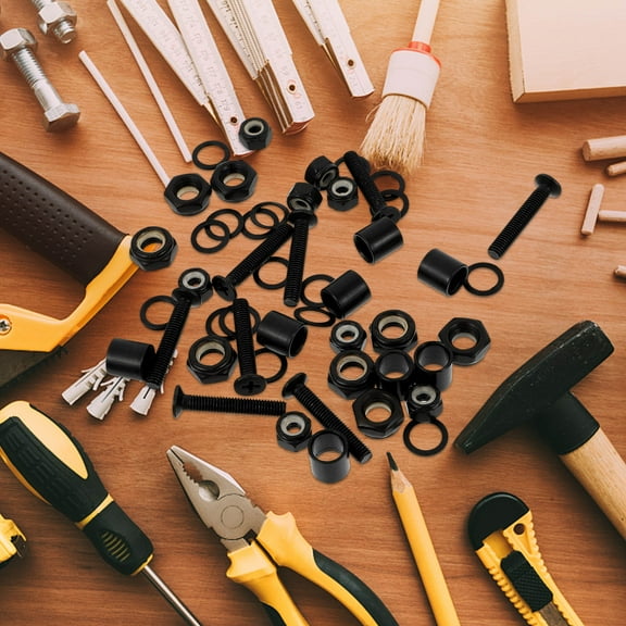 HOOWIFFY 1Set Practical Skateboard Gasket Spanners Premium PU Metal Material