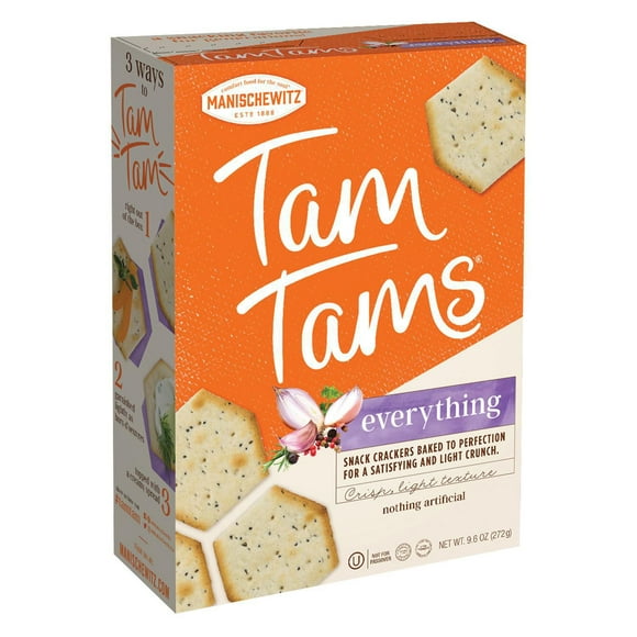 Manischewitz Tam Tam Crackers - Everything