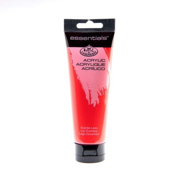 Royal & Langnickel Essentials 120ml Scarlet Lake Acrylic Artist Paint