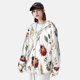 thumbnail image 3 of Balery Watercolor Ladybug Sudadera ligera de manga larga con capucha y protección solar UPF 50+ para hombre y mujer, ideal para pesca y running-3X-Large, 3 of 7