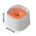 thumbnail image 2 of Elevated Floating Pet Dish Non Spill Proof Indoor Outdoor Feeding Station For Cats And Dogs, 2 of 3