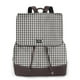 thumbnail image 1 of Fotbe Houndstooth Black And White Mochila Bolso con Estampado para Mujer, Mochila Antirrobo de Nylon Impermeable, Bolsa Ligera de Hombro, 1 of 4