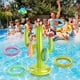 thumbnail image 1 of Juego de juguetes inflables para piscinas de cactus con 4 anillos, suministros divertidos para bares de fiestas para piscinas de agua multijugador, juguetes para piscinas para ni?os y juegos de agua al aire libre, juegos de piscina para adultos y familia XianweiShao 1327533317436, 1 of 1