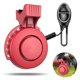 thumbnail image 2 of 1 bocina eléctrica para bicicleta de 120 Db, bocina para bicicleta, 4 modos de sonido con batería recargable, accesorios para bicicleta compatibles con Ki - rojo Kuyhfg Bienvenido a Kuyhfg, 2 of 5