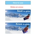 thumbnail image 5 of Eease Sand Slider Snow Sleds Snow Saucer Toboggan Sand Portable Blanket Portable for Outdoor, 5 of 10