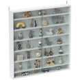 thumbnail image 1 of HOMCOM 7-Storey Wall Shelf Display Cabinet, Shot Glass Display Case, 1 of 10