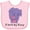 AD-Pink, variant on Inktastic I Love My Sissy Elephant Purple Pink Boys or Girls Baby Bib