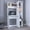 White, variant on Multiple Shelves Design - Store Office Items - In Home Work Area - Sturdy Desk Solution
