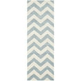 thumbnail image 4 of SAFAVIEH Chatham Jake Geometric Wool Area Rug, Blue/Ivory, 2' x 3', 4 of 8