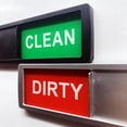 thumbnail image 3 of Dishwasher Magnet Trendy Universal: Adhesive Fridge Magnet Clean Dirty Magnet, 3 of 9