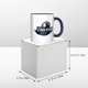 thumbnail image 5 of Taza de café de cerámica de la Universidad Faulkner, 11 oz, tazas clásicas para beber con asa para la oficina y el hogar, 5 of 5