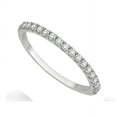 thumbnail image 3 of Affordable Diamond Wedding Band for Her in White Gold, 3 of 3