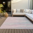 thumbnail image 6 of Addison Rugs Chantille Indoor/Outdoor Transitional Stripes Pink Washable Rectangle Rug, 2'6" x 3'10", 6 of 6