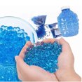 thumbnail image 1 of 50.000 municiones de gel Blaster de 7-8 mm, bolas de gel azules ecológicas, perlas de agua para niños., 1 of 12