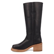 Dingo Womens Vagabond Round Toe Pull On Tall Boots