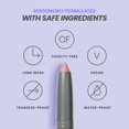 thumbnail image 4 of ENTROPY MAKEUP Brow & Lash Enhance Boost Fixer Serum - Suero de crecimiento de pestañas para pestañas y cejas más llenas Biotina y madecassoside Nutrición Resultados visibles en 14 días Vegano y libre, 4 of 5