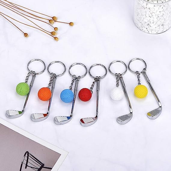 Golf key rings best sale
