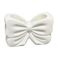 thumbnail image 1 of 1x Bow Toothbrush Holder Ceramic Toothpaste Storage Bathroom Decor Rack UK, 1 of 8