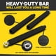thumbnail image 3 of Banda de resistencia portátil Bar Tribe Lifting, ajustable de 66 a 99 cm, 3 of 9