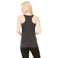 thumbnail image 2 of The Bella + Canvas Ladies Triblend Racerback Tank Top - CHAR-BLACK TRIB - M, 2 of 3