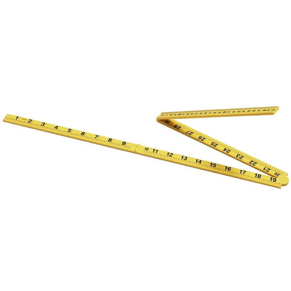 Learning Advantage Folding Meter Stick - Imperial and Metric - 39.4"L