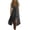 Dark Gray, variant on Women's Boho Dress V Neck Lace Up Slip Dress with Lace Trim Flowy Smocked Waist Maxi Dress Renaissance Festival Sundress Mint Green 2XL