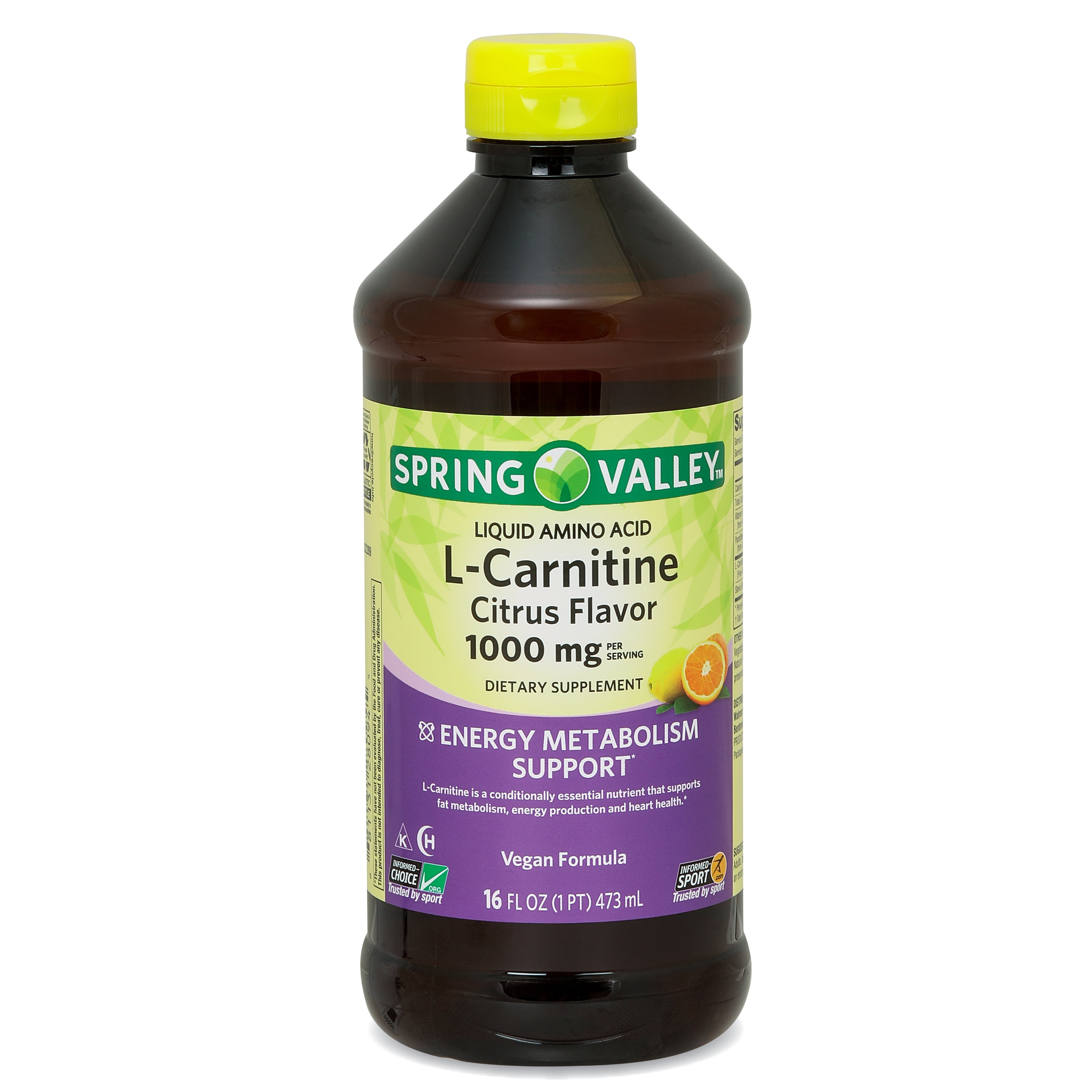spring valley l-carnitine Spring Valley Acetyl L-Carnitine 400 mg y Alpha Lipoic Acid 200 mg, Salud  Cerebral y main image 1