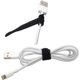 thumbnail image 2 of Bridas reutilizables de 1,27 cm x 20,32 cm para la gestión y organización de cables. Paquete de 30 unidades con 2 correas de sujeción adicionales (rosa)., 2 of 5