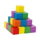 thumbnail image 1 of 50 cubos cuadrados de madera de colores para manualidades, corte preciso, para materiales de construcción y proyectos de bricolaje (3 cm), 1 of 8
