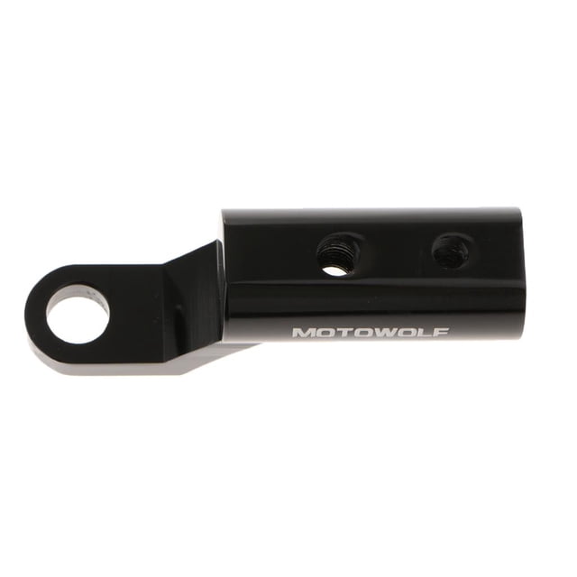 Motorcycle Clamp Handlebar Holder Adapter 7/8 Inch - Black, as described