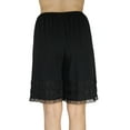 thumbnail image 4 of Underworks Cotton Knit Snip-A-Length Pettipants Culotte Slip Bloomers Split Skirt, 4 of 5
