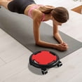 thumbnail image 2 of CSSAD Ab Roller Wheel, Multifunctional Abdominal Wheel Board, 360° Silent Abdominal Wheel Board for Full Body Fat Burning, Abdominal Core Strength Training for Gym Home Workout, Black, 2 of 6