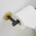 thumbnail image 5 of 5-Piece Stainless Steel Wall Mounted Bathroom Hardware Set Matte black and brushed nickel gold, 5 of 5