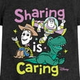 thumbnail image 3 of Toy Story 4 - Sharing Is Caring - Toddler & Youth Girls Short Sleeve Graphic T-Shirt, 3 of 5