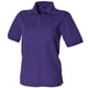 thumbnail image 2 of Henbury- Polo 65/35 para mujer (Púrpura), 2 of 2