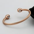 thumbnail image 4 of Magnetic Copper Bracelet Therapy Arthritis Pain Relief Bangle Magnetic Bracelet, 4 of 8