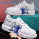 thumbnail image 3 of Stitch-Zapatillas de deporte para hombre y mujer, zapatos informales con plataforma para kateboarding, zapatos planos con grafiti 3D, a la moda, 3 of 5