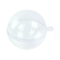 UPKOCH Transparent Plastic Candy Box for Storage Use Perfect for Parties Weddings and Celebrations 5cm