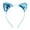 Blue, variant on Fgnfyis Childrens Glitter Cat Ears Headband Sparkling Cartoon Festival Party Hair Accessory for Girls Hot Pink One Size